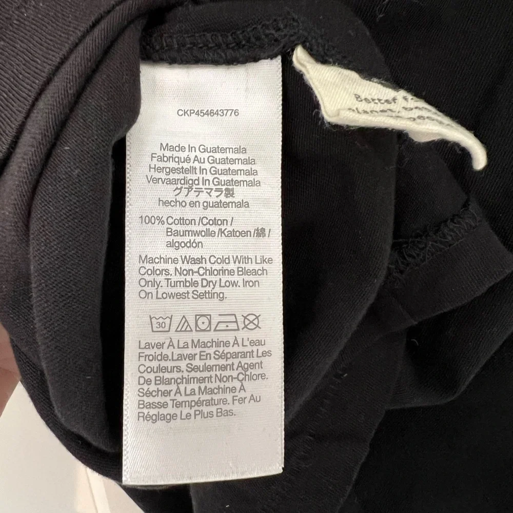 Madewell: Northside Vintage Tee “We Said Vegas” Black: Size Medium - Picture 4 of 4